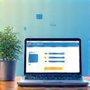 Sign up on laptop